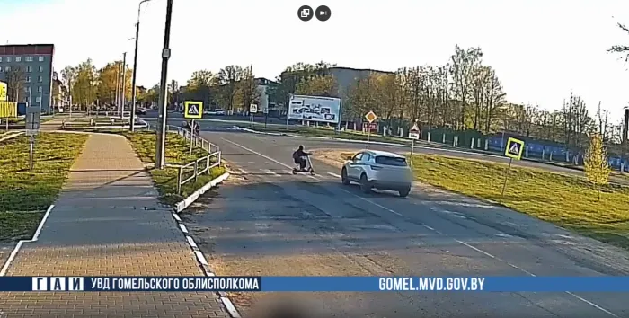 Вновь на самокате: в Буда-Кошелево автомобиль сбил 10-летнего мальчика